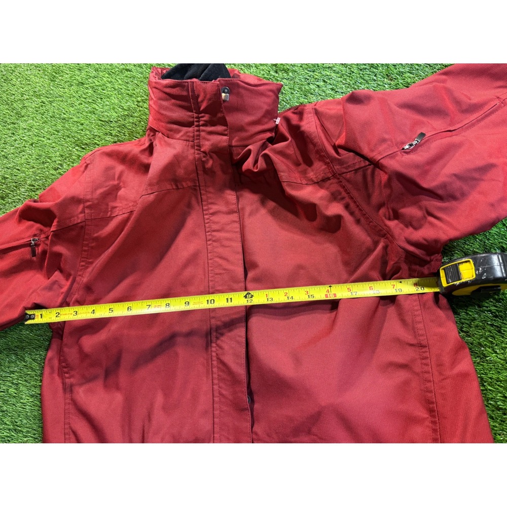 Rare BMW Red Jacket Coat Full Zip Mens Size Large Outlast Technology - Picture 2 of 9